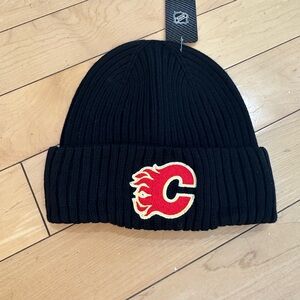 Calgary Flames NHL Black Beanie unisex